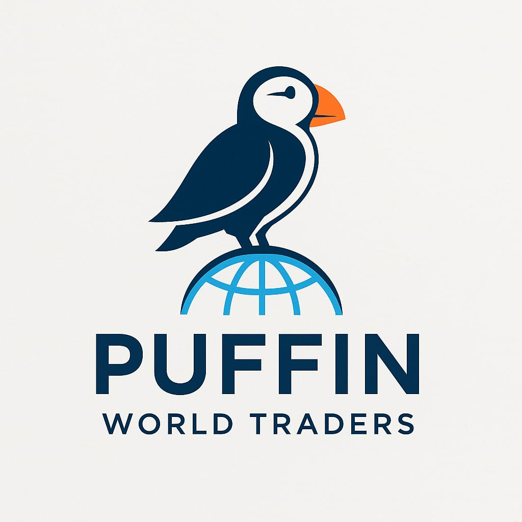 Puffin World Traders Logo